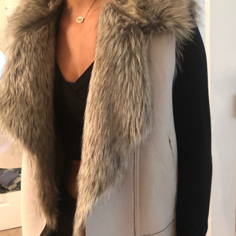Kenneth Cole (New York) Faux Fur vest